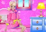 El dormitorio rosa de Barbie