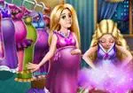Barbie și Rapunzel cabinet de gravidă
