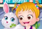 Dziecko Hazel szpital dla zwierząt