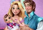 Rapunzel dan Flynn perawatan bayi