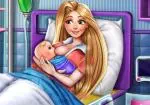 Mommy Rapunzel fødsel