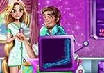 Rapunzel dan Flynn ruang gawat darurat rumah sakit