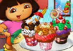 Leckere kleine Kuchen Dora