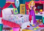 Làm sạch phòng ngủ của công chúa Rapunzel