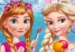 Anna y Elsa  Diversión en Pascua