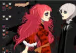 Vampire Couple Cadılar Bayramı Oyun Giyinmek