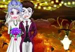 Halloween nuntă cuplu