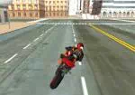 Rigtigt 3D motorcykel løb