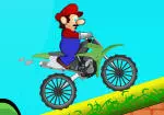Mario motocyklu jízda 3