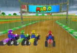 Mario race i regnet 2