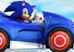 Sonic thoát ra bằng tuyết