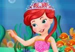 Pequena Sereia Ariel troca de imagem