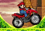 Mario mit ATV in Sonic Land