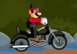 ماريو على دراجة نارية كما رامبو