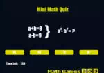 Mini Matematiske Quiz