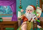 Santa Claus herstel in die hospitaal