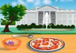 Obama için evi pizza