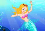 Makulay na sirena prinsesa