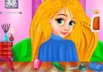 Penata rambut-stylist Putri Rapunzel