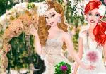 Dobbelt boho prinsesse bryllup
