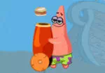 Atire no hambúrguer de Patrick