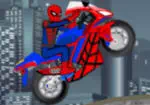 Spiderman motocicletă
