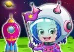 Μωρό Hazel φόρεμα σαν αστροναύτης