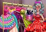 Klä dockan Dove för karnevaler