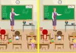 Finn forskjellene: klasserommet