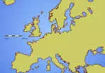 地图：欧洲